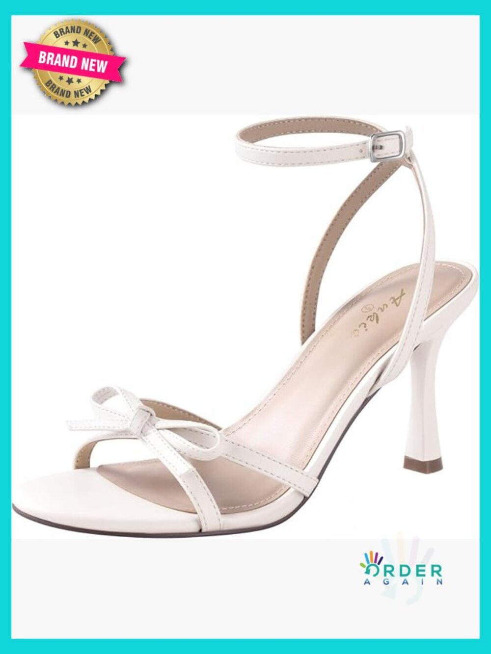 Strappy Kitten Heels Open Toe Ankle Strap Bow Heels Wedding Dress Shoes